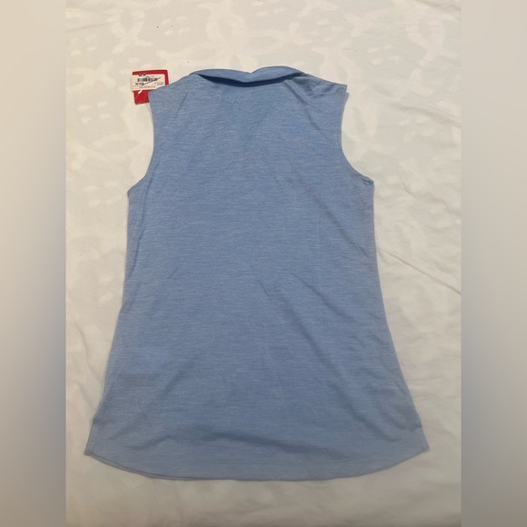 Puma Kids Heather Light Blue Polo Shirt Golf Polo Size XL NWT - Picture 2 of 3